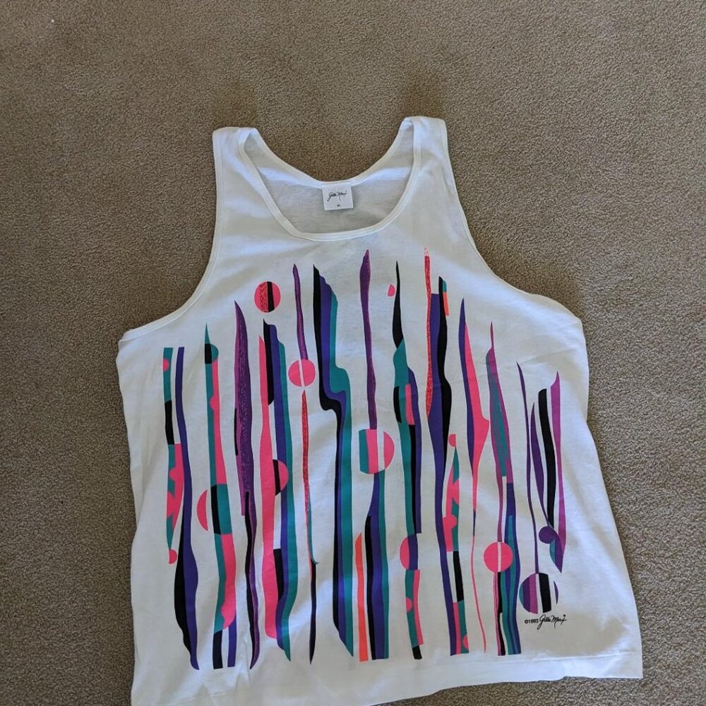 #17 WOMENS TANK TOP GILDA MARX BRAND SIZE MEDIUM/LARGE